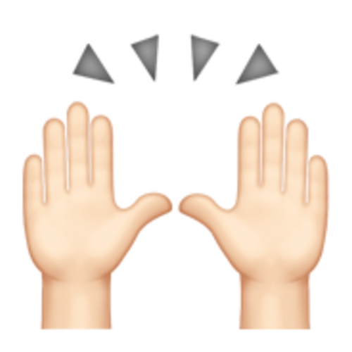 🙌🏻 Emoji Domain iOS rendering